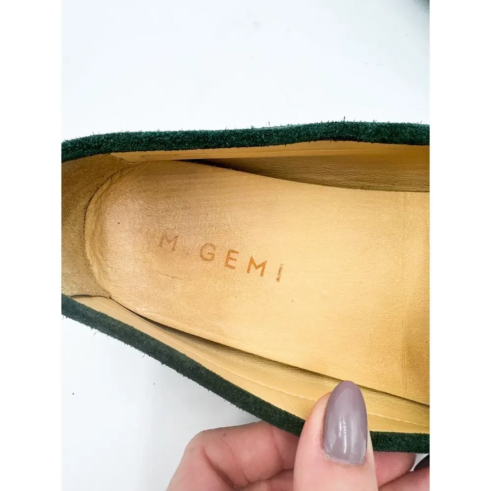 M. Gemi Green Felize Suede Moccasin - Picture 9 of 10